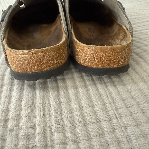 Birkenstock Bostons, Gray/Taupe - Picture 4 of 6